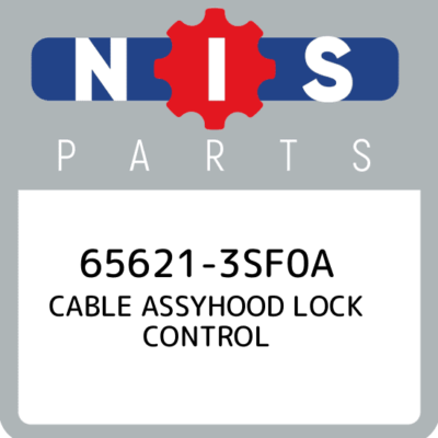 65621-3SF0A Nissan Cable assyhood lock control 656213SF0A, New