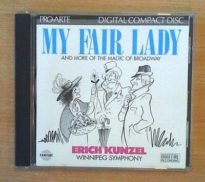 My Fair Lady - Erich Kunzel Winnipeg Symphony  (CD, Zustand sehr gut)