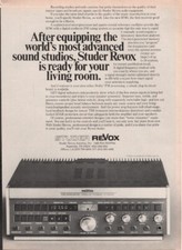 Revox - B780 Receiver - Original Magazine Ad - 1980