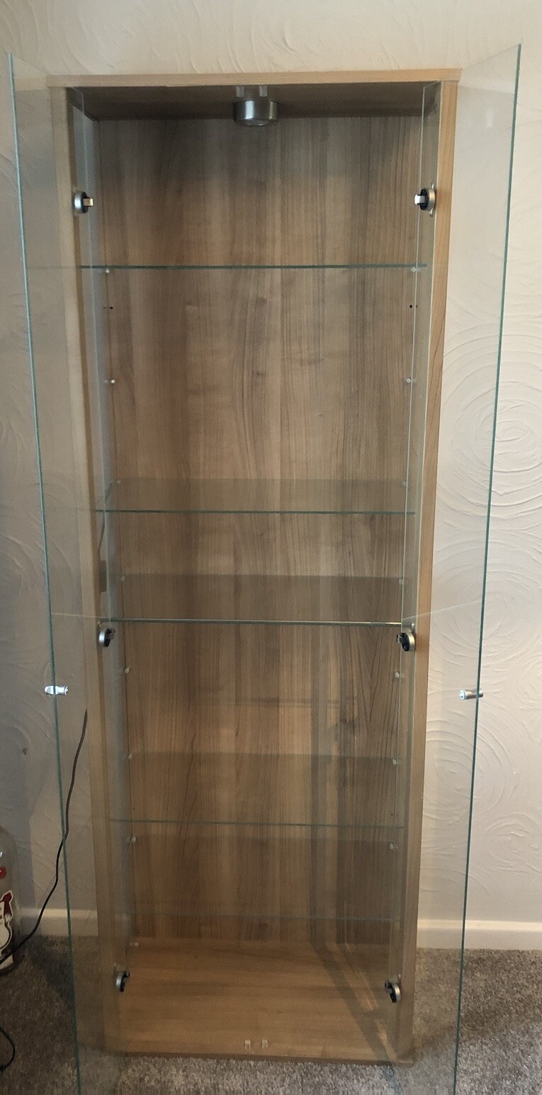 2 door glass display eBay