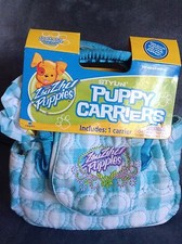 ZHU ZHU PETS BLUE STYLIN' PUPPY CARRIERS FOR AGES 4 - NEW