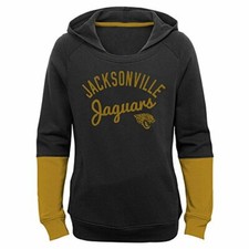 Outerstuff NFL NFL Girls 7-16" Game Day Pullover Hoodie, Black, Youth Large 14