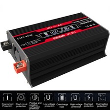 4000W Peak 4.2A Car Modified Sine Wave Power Inverter DC12V to AC110V Converter