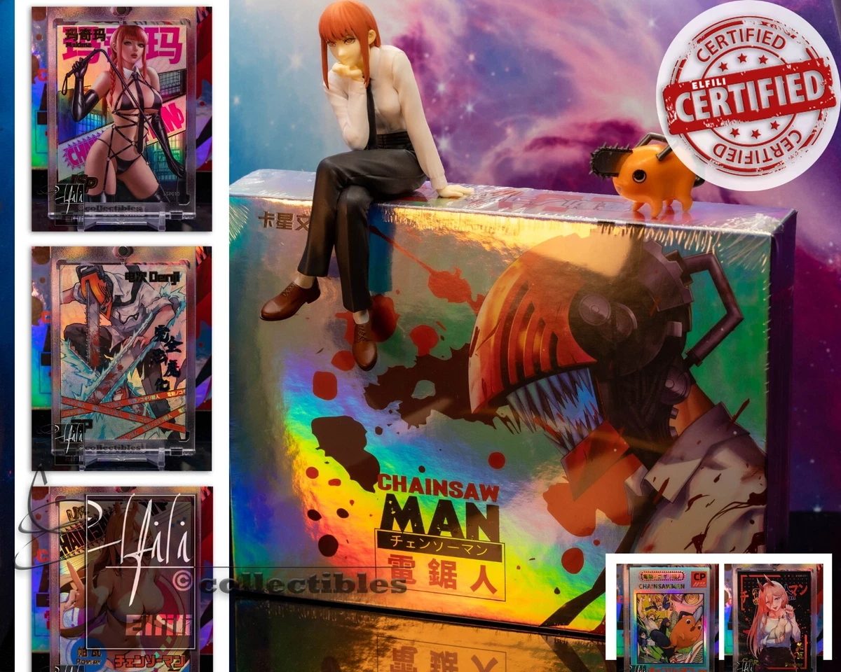  Chainsaw Anime Man Cards,10 Booster Packs 30 Cards  Total,Denji,Booster Box TCG Trading Collection : Toys & Games