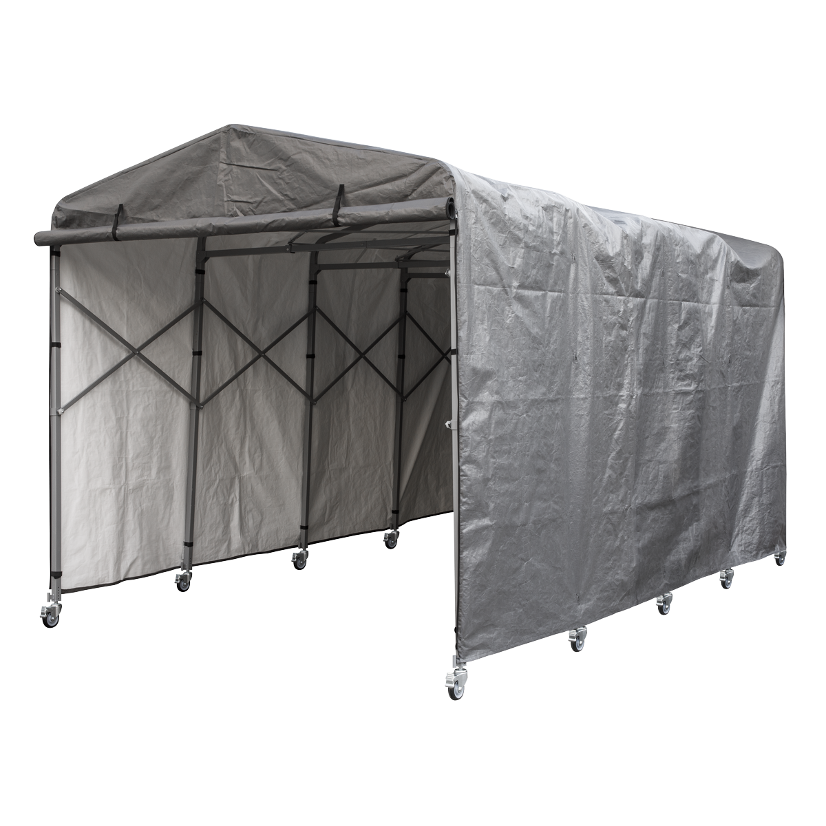 Sealey Extending Steel Garage Extension 2.5 x 4.5 x 2.5m FGE01 - Image 8