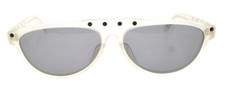 New Authentic Kansai KY69PL MT2 HOYA Japan 90s Vintage White Plastic Sunglasses