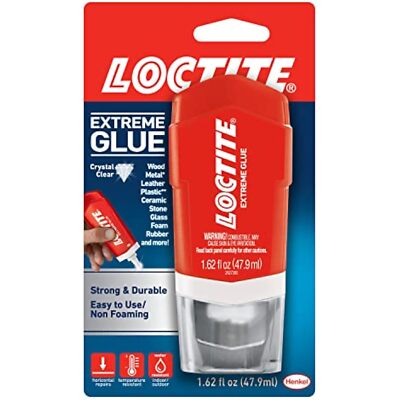 Loctite Extreme High Strength Crystal Clear Glue 1.62 oz (Case of 6)