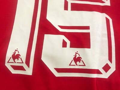 Maillot Vintage AS Monaco 1975 – Le Coq Sportif, Taille 5 (M), Rare Collection
