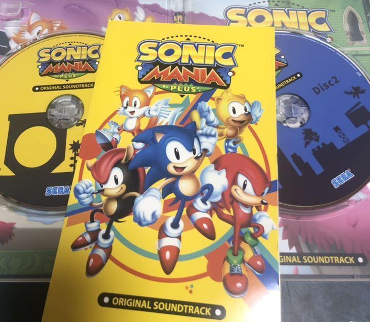 Limited PS4 Sonic Mania Plus + Soundtrack CD Artbook Japan Limited PS4 Sonic Mania Plus + Soundtrack CD Artbook Japan