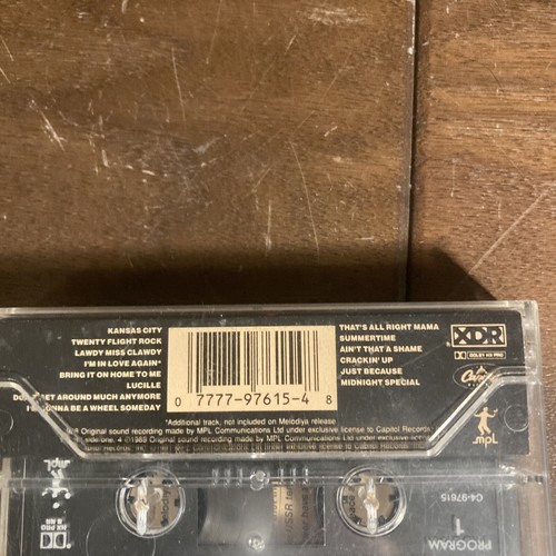 PAUL McCARTNEY Снова В СССР Russian C497615 XDR Dolby HX Pro B NR Cassette Tape - Picture 5 of 13
