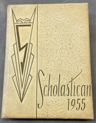 Saint Scholastica High School in Chicago, ILL 1955 55 Yearbook ''SCHOLASTICAN''