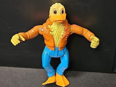 Vintage 1989 Teenage Mutant Ninja Turtles ACE DUCK Figure TMNT Mirage Studios