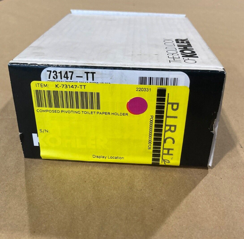 Kohler 73147-TT Toilettenpapierhalter zusammengesetzt schwenkbar VIBRANT TITAN Neu! - Bild 4 von 4