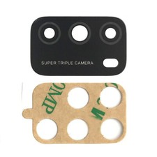 New Back Rear Camera Glass Lens Cover W/ Sticker Replacement For Xiaomi POCO M3