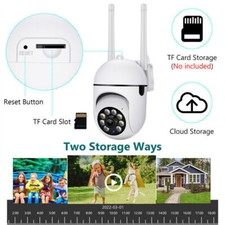 2-Pack Wireless 5G WiFi Security Camera System Smart Outdoor Night Vision 1080P 12