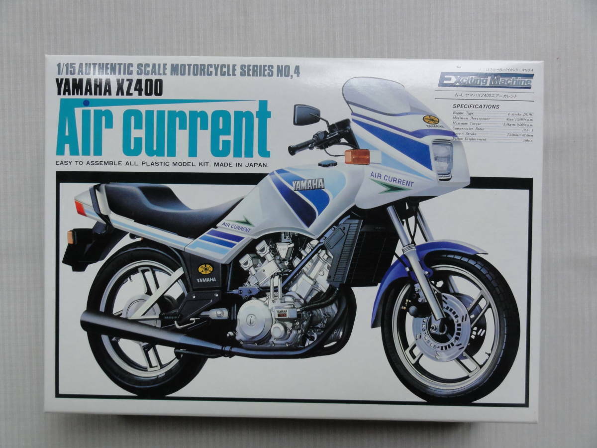 Nitto YAMAHA XZ400 Air Current 1/15 Model Kit #25553 | eBay Nitto YAMAHA XZ400 Air Current 1/15 Model Kit #25553 | eBay