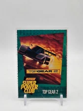 Top Gear 2 POWER CARD Nintendo Super Power Club Magazine #73 PROMO (SP)