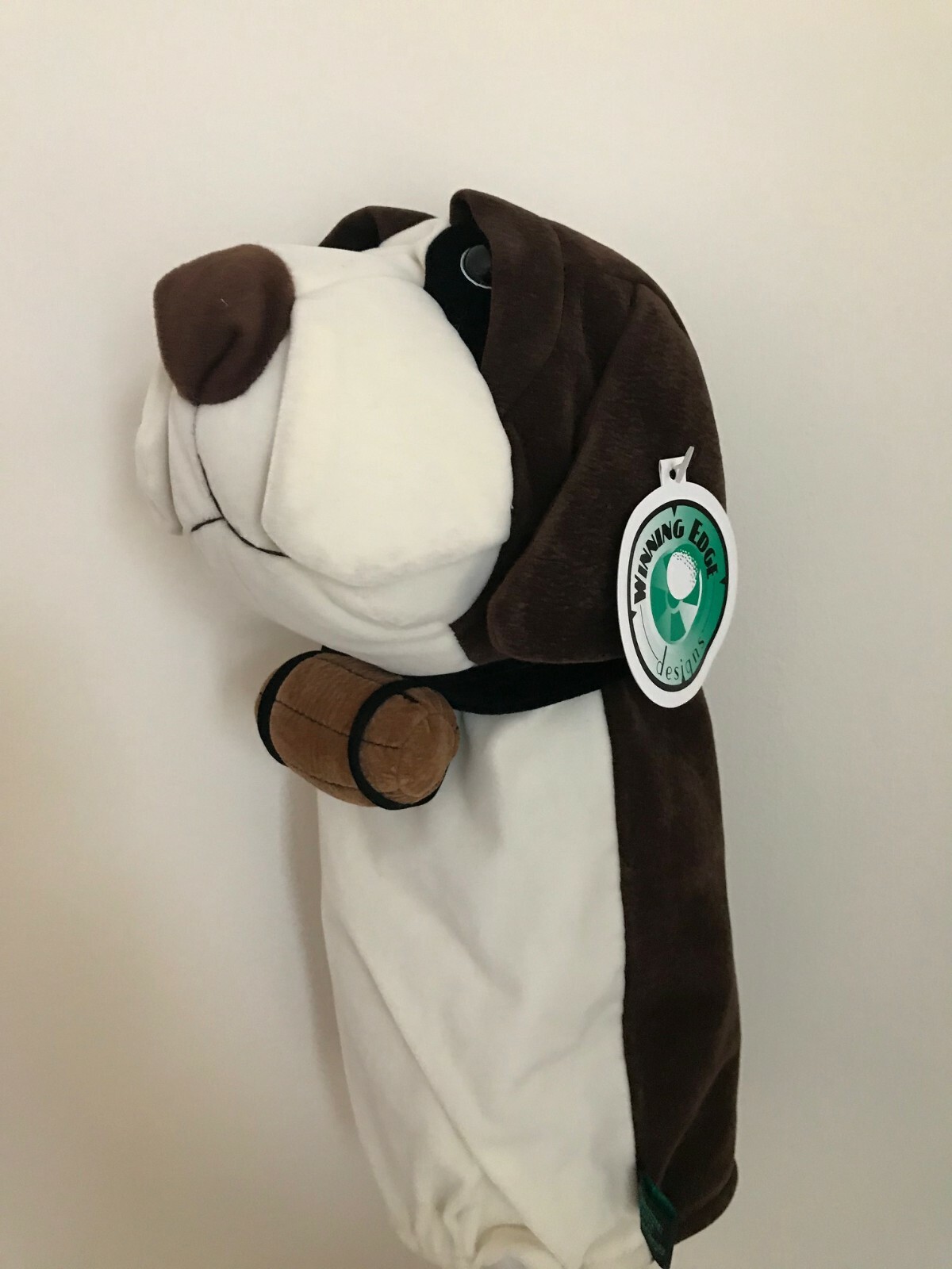 WINNING EDGE ST BERNARD DOG DRIVER HEADCOVER.