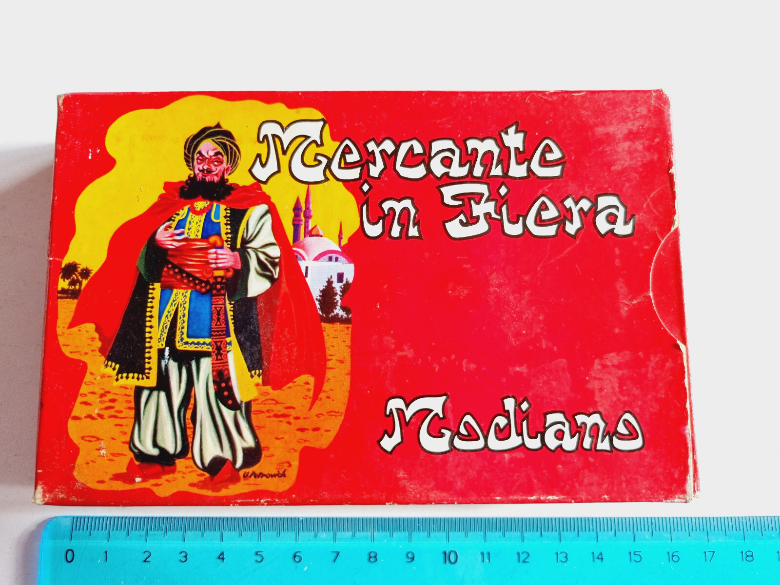 Thumbnail - Karten Von Spiel Kaufmann In Messe Modiano Original Vintage Playing