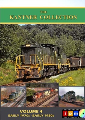 Kantner Collection Volume 4 DVD JPM Anthracite RR Conrail 1970s 1980s