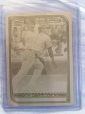 2008 Jay Bruce Bowman Chrome Draft Picks Yellow Printing Plate 1 of 1! Rookie