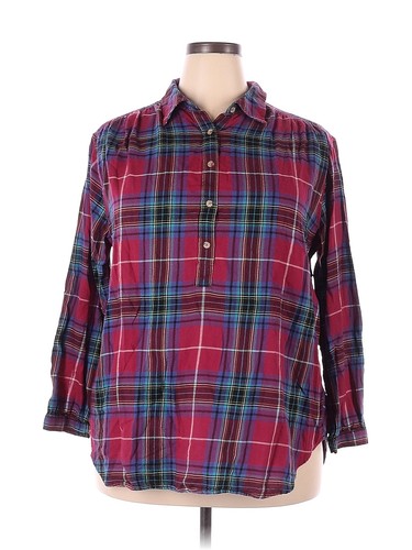 chaps womens plus shirts