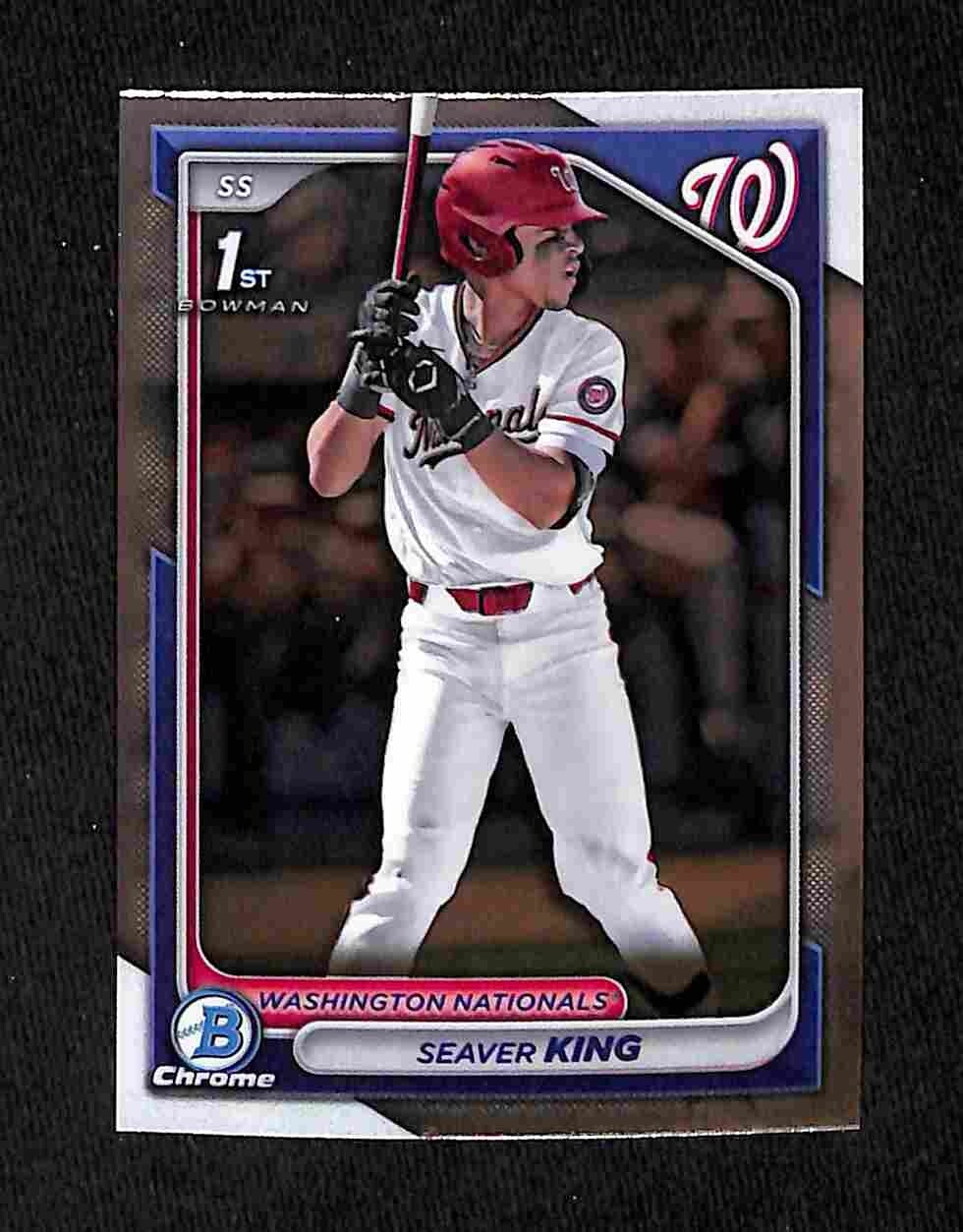 2024 Bowman Draft - Seaver King Chrome 1st #BDC-62 (RC) Nationals