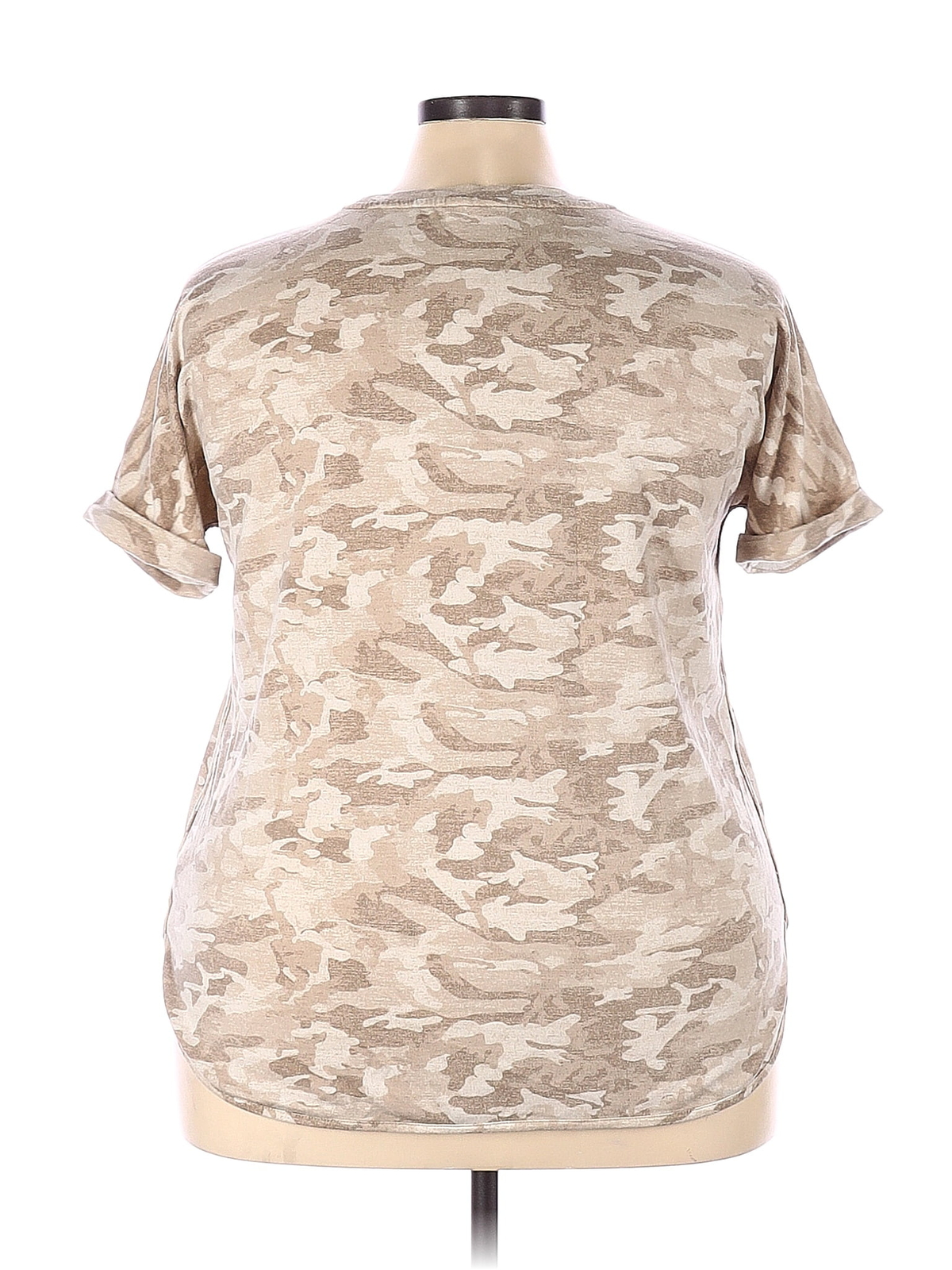 Wonderly Women Brown Short Sleeve Top XXL eBay