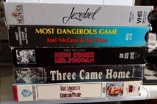 VHS:  Pick any 1 movie -  See Picture for Titles UPST 02 