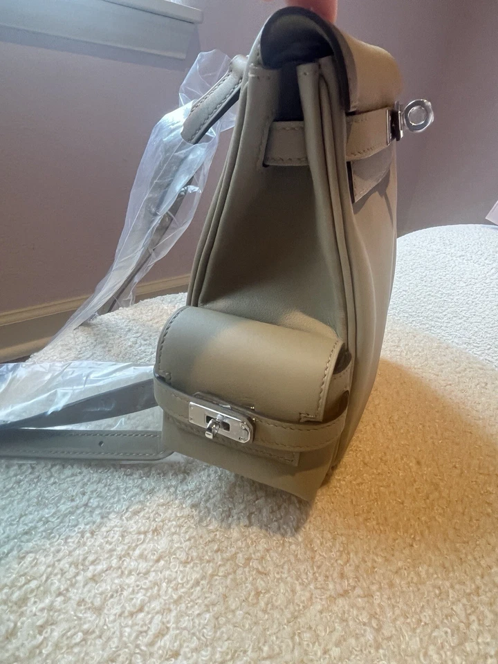 Hermes Kelly Jump Swift Beige Marfa 8Q Foto 2 de 4
