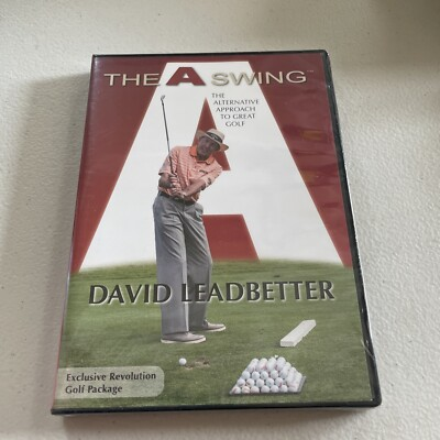 #ad #ad Golf The A Swing: the alternate approach to great golf By David Leadbetter $7.99