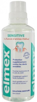 Elmex solution for very sensitive teeth to heat, cold perfect gums protection