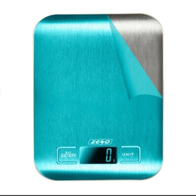 DIGITALE LCD ELEKTRONISCHE KÜCHE HAUSHALT WAAGE LEBENSMITTEL KOCHEN 5 KG STAHL