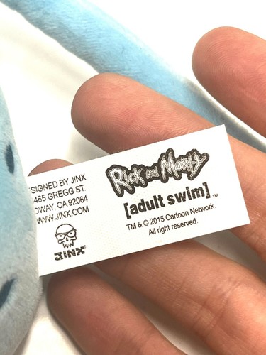 Rick and Morty Mr Meeseeks 11” Plush Doll Crazy Jinx Adult Swim Stuffed Toy - Picture 3 of 7