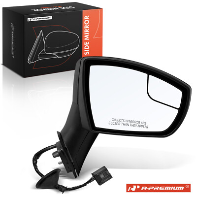A-Premium Passenger Power Mirror w/ Manual Folding for Ford EcoSport 2018-2022