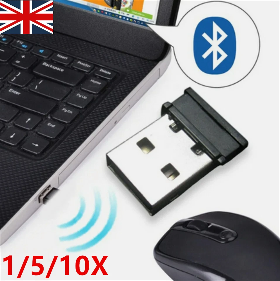 2/5/10X 2.4G Wireless Receiver for Mouse&Keyboard USB Adapter Wireless Dongle` - Image 2 of 4