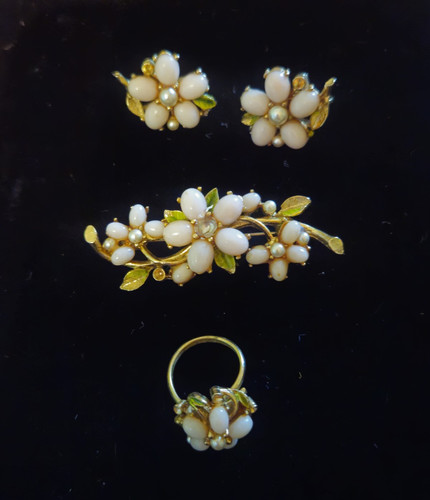 Mid century VINTAGE parure set
