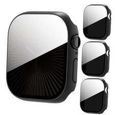3-Pack Privacy Case for Apple Watch Series 6/SE/Series 44mm Black Privacy