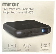 🔥Miroir M76 Proiettore Microtascabile Wireless, Qualità Cinema, Ultraportatile