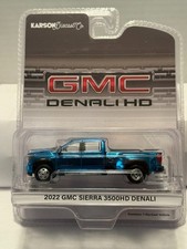 GREENLIGHT - BLUE CHROME CHASE - 2022 GMC SIERRA 3500HD DENALI HD