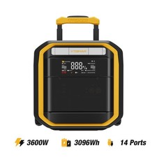 VTOMAN FlashSpeed Pro 3600 Portable Power Station 3600W 3096Wh Refurbished