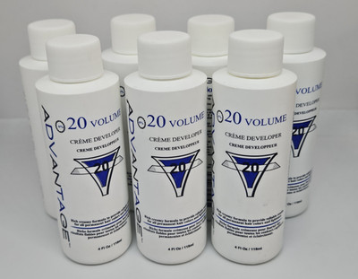 Advantage 20 Volume Creme Developer 4 Fl. oz (LOT OF 7)