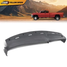 Molded Dash Board Pad Cap Cover Gray Fit For 1994-1997 Dodge Ram 1500 2500 3500
