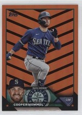 2023 Topps Update Orange & Black Foil Cooper Hummel #US295 0c6