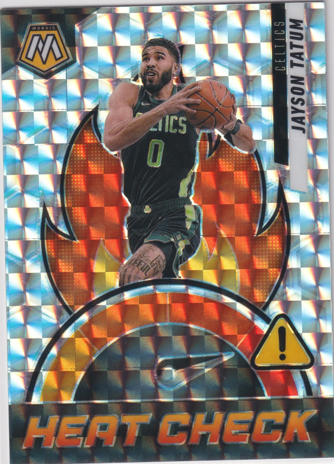 Jayson Tatum 2024-25 Panini Mosaic Heat Check SP Boston Celtics #13 Sports Card