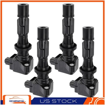 4*Ignition Coils For Mercury Milan Ford Fusion L4 2.3L 6E5Z12029AA UF516