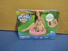 Splash Bash Dragon Pool 2-ring Inflatable 24 x4.7 NEW