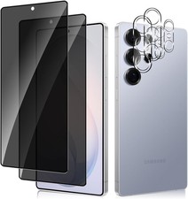 Screen Protector For Samsung Galaxy S24 S25 S26 Ultra Privacy Glass +Camera A26