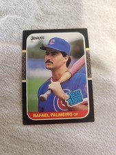 Rafael Palmeiro (RC) 1987 Donruss - Rated Rookie #43 Chicago Cubs
