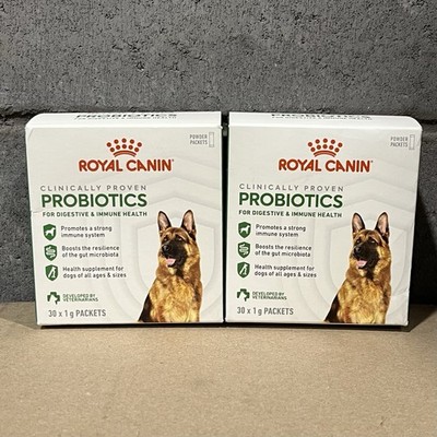 (2x) Royal Canin Probiotics for Dogs Digestive & Immune Health Powder 60 Packets